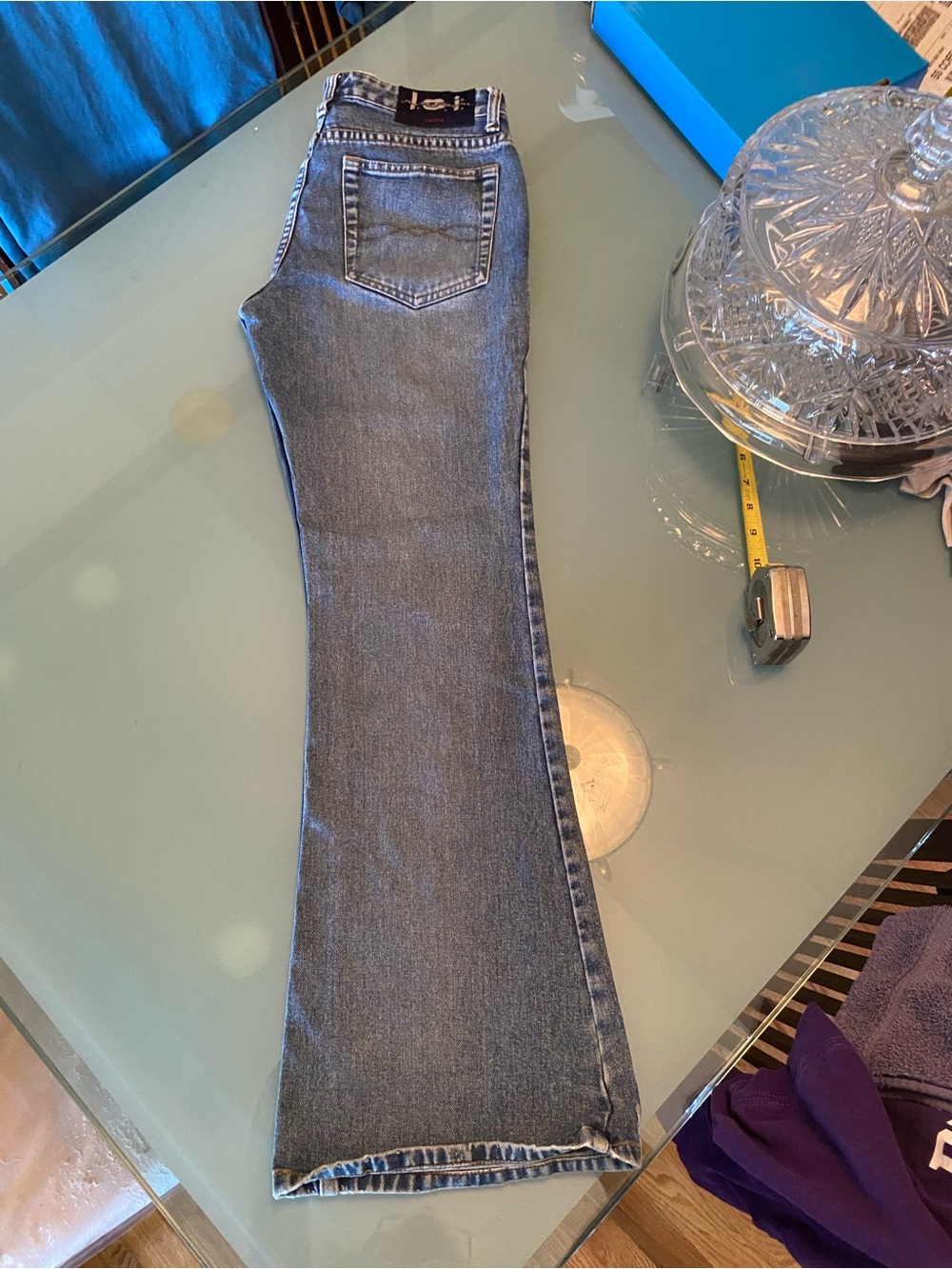 lei Women's Blue Flare Jeans size 7